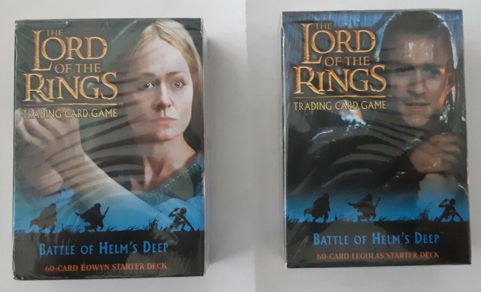 2x Starter kartové hry Lord of the rings TCG Helms Deep - undefined