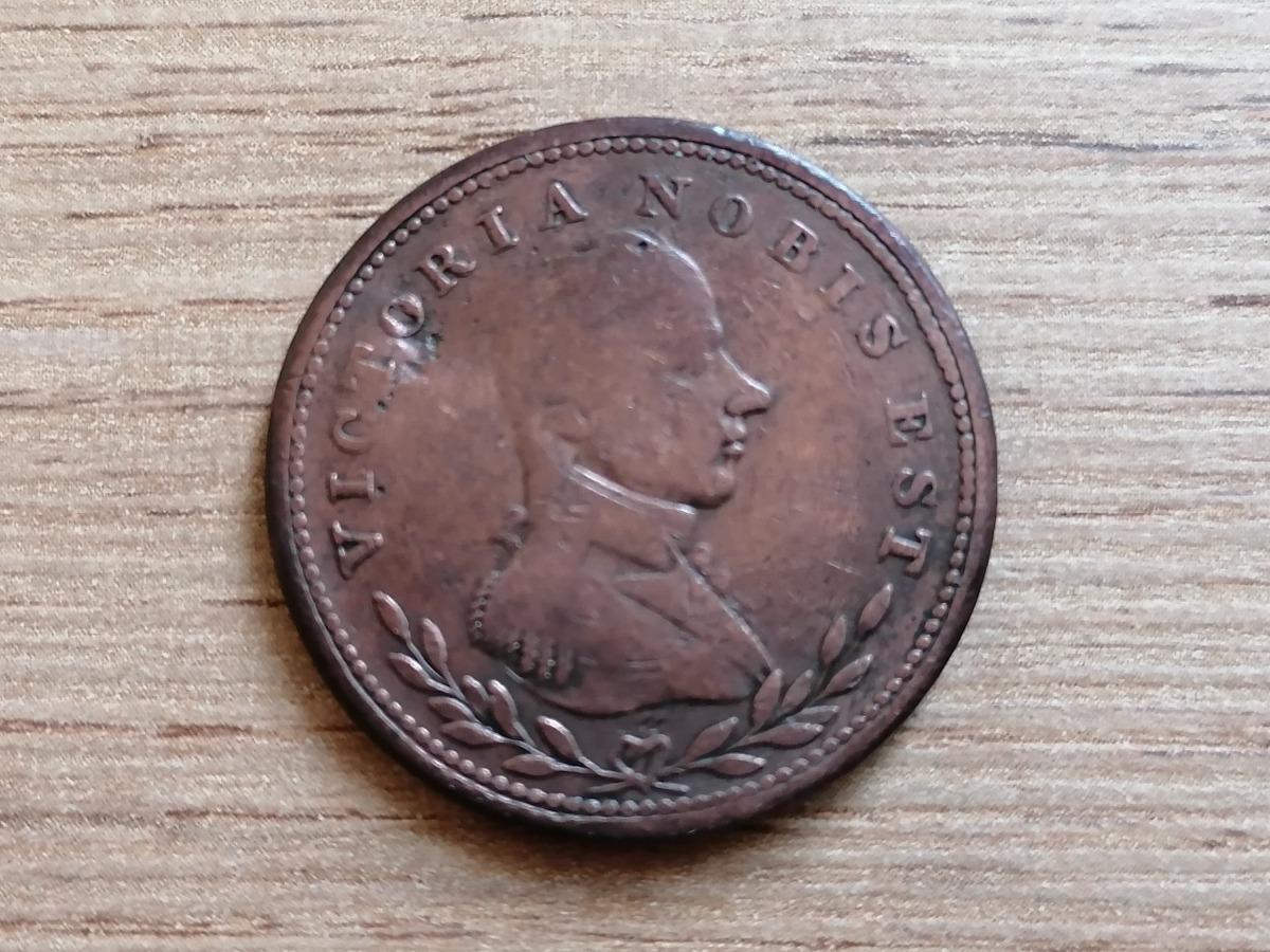 Kanada 1/2 Penny token 1811 Lower Canada koloniálne mince Dolná Kanada - Numizmatika