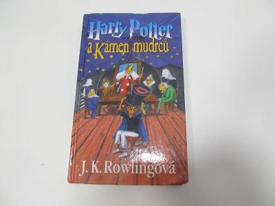 kniha Harry Potter a Kámen mudrců 1. Vydání  ( dotisk  ) 