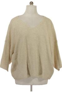 Set dámského oblečení - halenky, svetr, tričko 50   XL - XXL