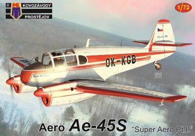 Aero Ae-45S 'Super Aero Pt.I' (3x camo) - Kovozávody Prostějov 1:72