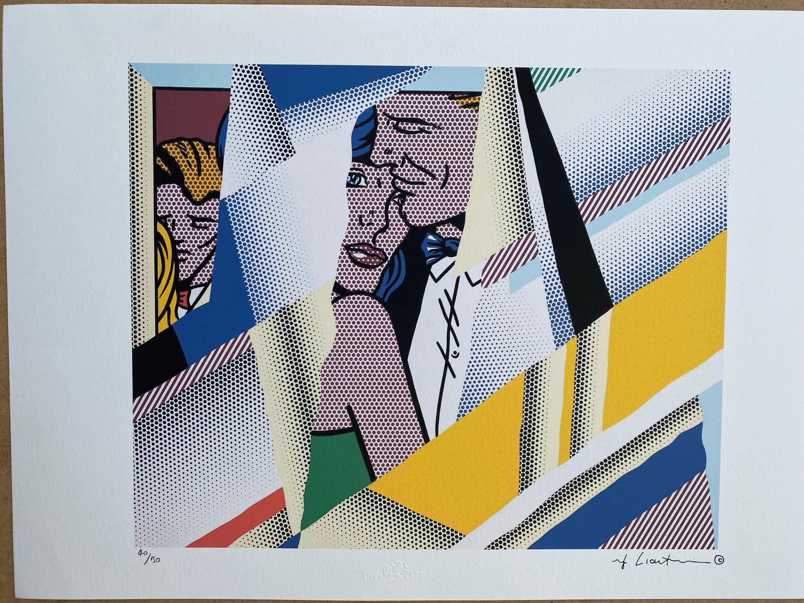 Roy Lichtenstein © CERTIFIKAC SIGNOVANÉ, PEČIATKA, © CASTELLI Pop Art - Výtvarné umenie