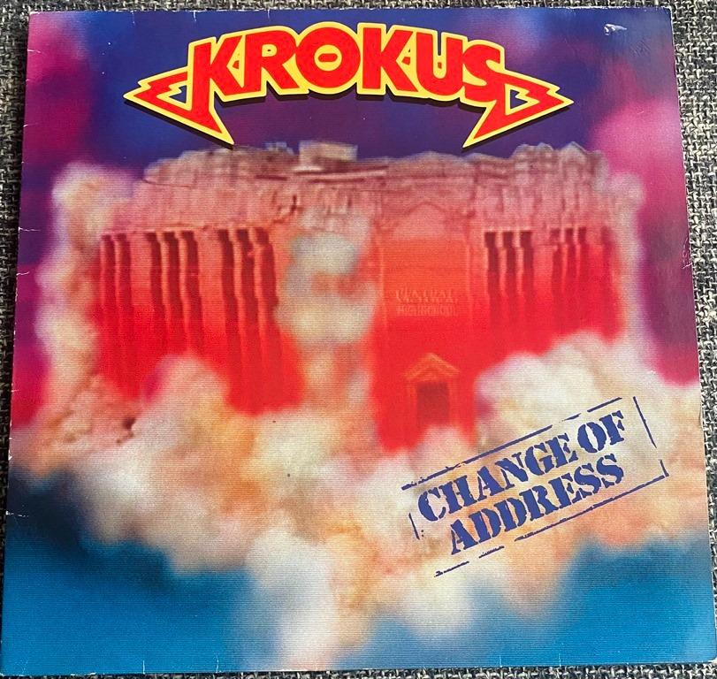 LP KROKUS - Change Of Address HEAVY METAL - LP / Vinylové dosky