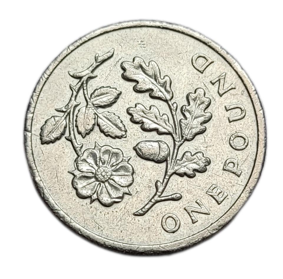 ✅Veľká Británia 1 libra 2013 - Kráľovná Alžbeta II (1982 - 2022) - Numizmatika