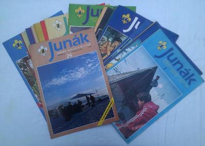 časopisy Junák (rok 1991) komplet