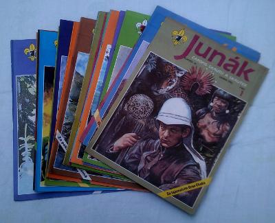 časopisy Junák (rok 1992) komplet