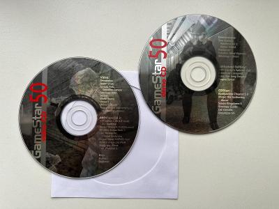 PC CD Gamestar 50 2x disk demo + video / Rainbow Six, Bulánci, SkyRace