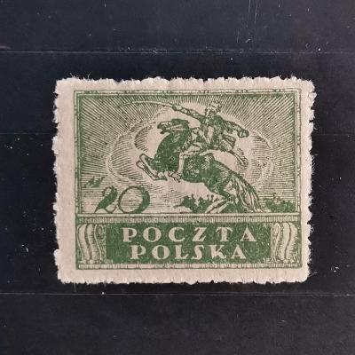 Známka Polsko, Mi.117zI*  [7648]