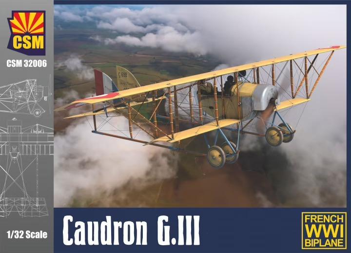 Caudron G.III CSM32006 - Vojenské modely lietadiel