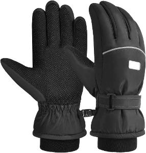Dětské zimní zateplené nepromokavé lyžařské rukavice OOPOR - 211