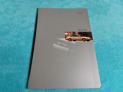 Prospekt Audi Taxi výrobní program (1997), 30 stran německy
