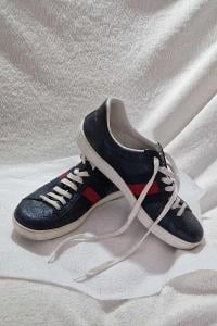 Gucci sneakers, navy blue