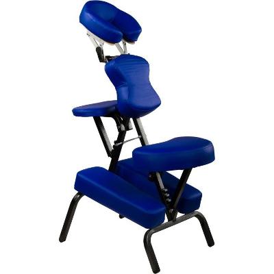 Masážní židle Movit skládací modrá 8,5 kg 37137