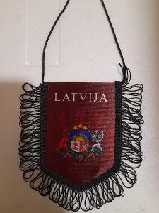 Vlajočka Lotyšsko - LATVIJA