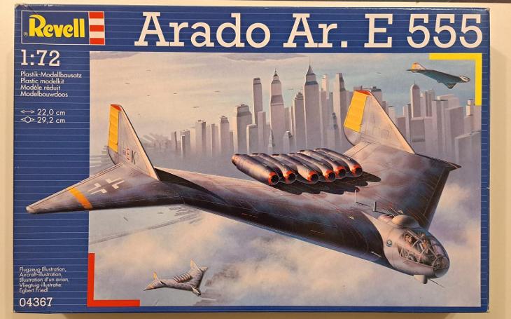 Model lietadla Arado Ar. E 555 - Vojenské modely lietadiel