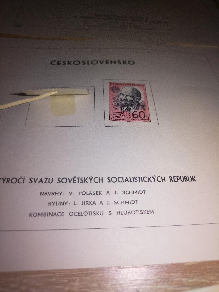Zbierka znamiek československo a Reich nerazene od 1 Kč - Zberateľstvo
