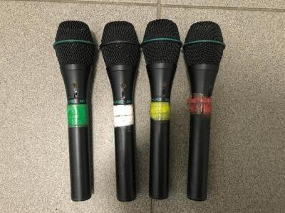 4x Shure BG 5.0 low Z condenser microphone MIKROFONY