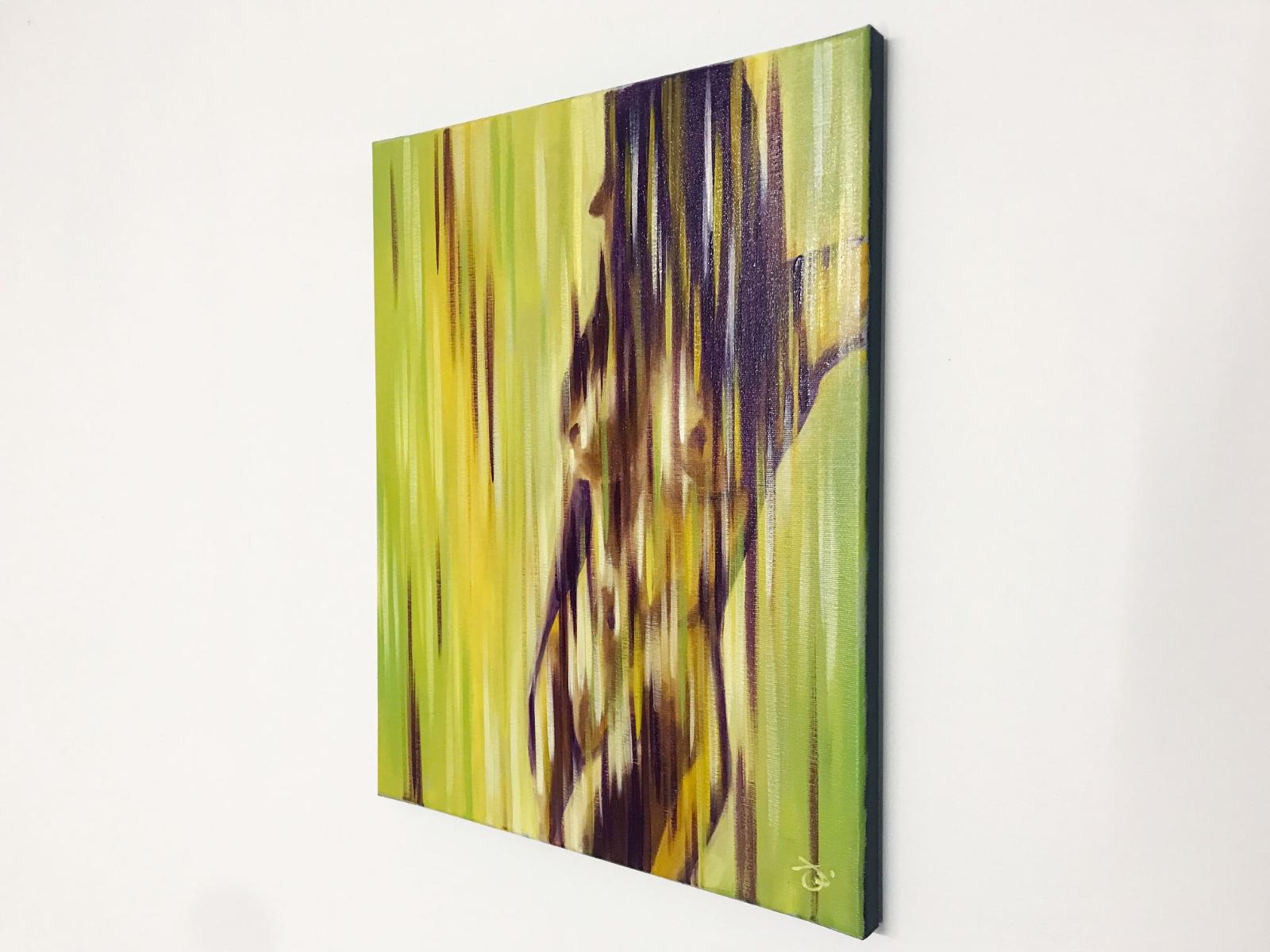 Jačmienok - AKT - obraz na plátne - olej - lakované - 40x50cm n6723 - Starožitnosti a umenie