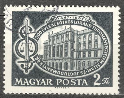 Maďarsko 1967 Mi 2364 právnická fakulta Budapešť, 402