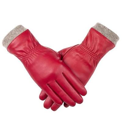 Zimní kožené rukavice REDESS pro ženy.