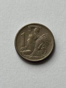 Československo - 1 koruna 1946