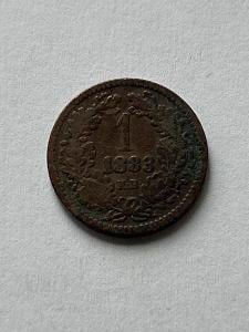 1 Krejcar 1883 KB
