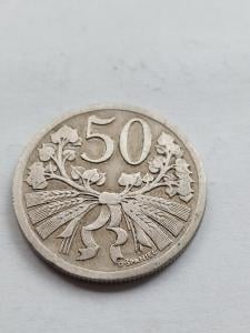 50 Haléř 1926 R! Pěkný