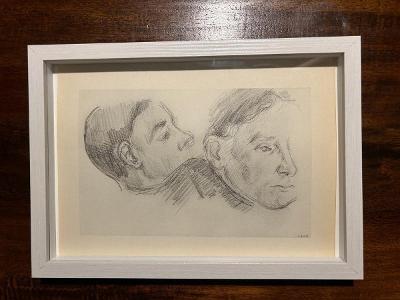 Paul Cézanne, Dvě hlavy - Deux tetes