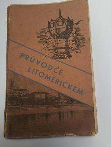Litoměřice - Průvodce a adresář Litoměřic + mapa (1946) F.K.Dubenský