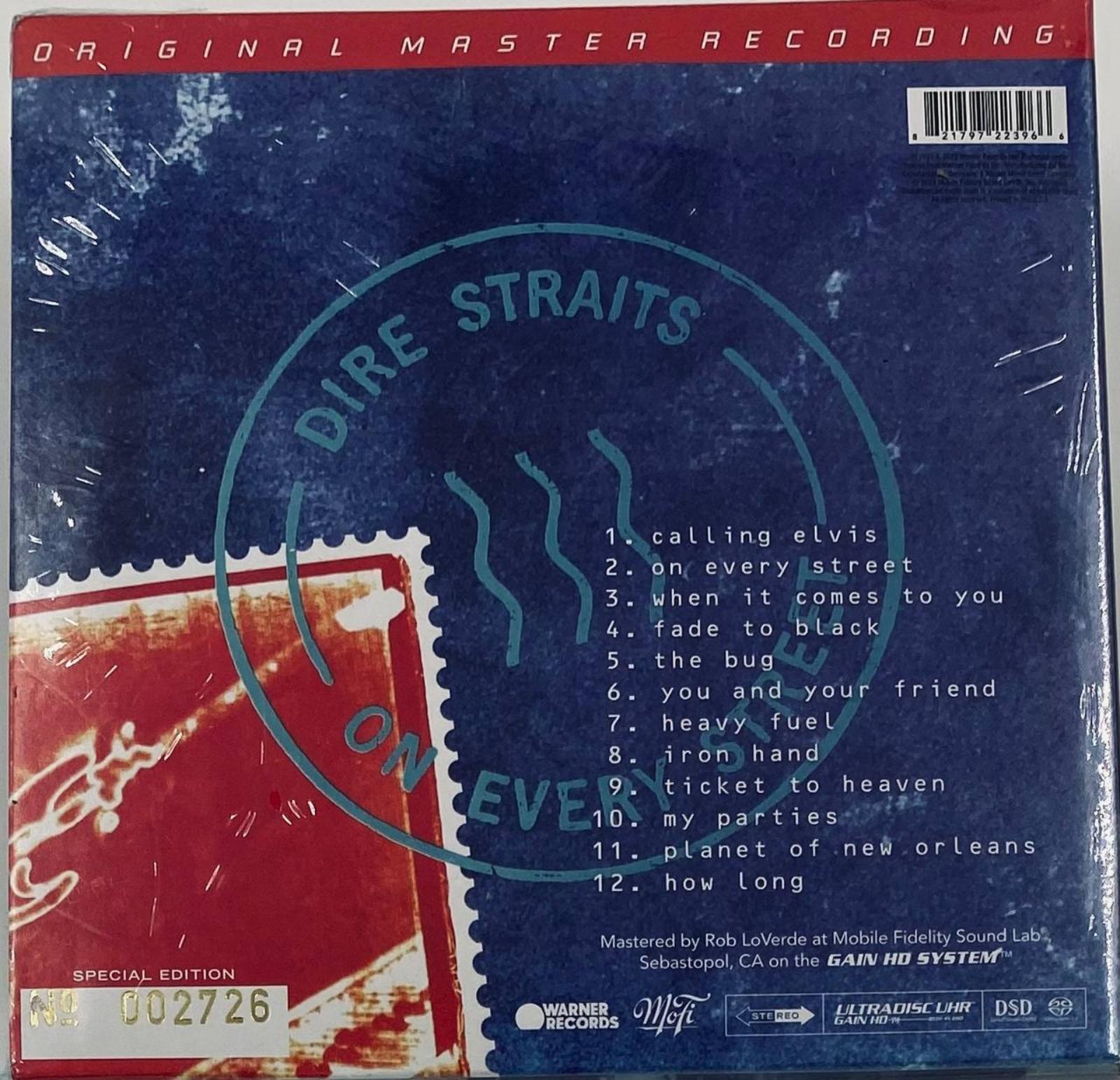 Dire Straits - On Every Street (SACD), 1991/2024, USA, Limited, MOFI - Hudba na CD