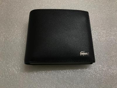 Lacoste peňaženka čierna