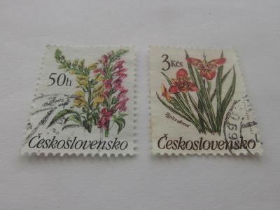 Známky Československo 1990, Zahradní květiny