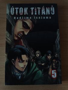 Manga Útok Titánů 5