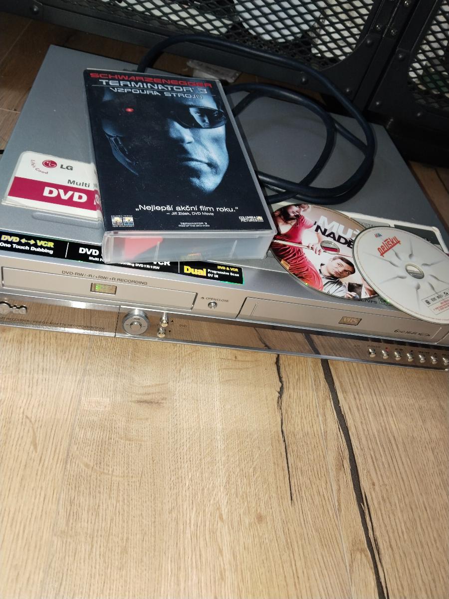 LG DVD-VCR Recorder - TV, audio, video
