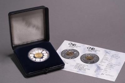2004 - Pamětní bimetalová mince Vstup České republiky do EU, Proof