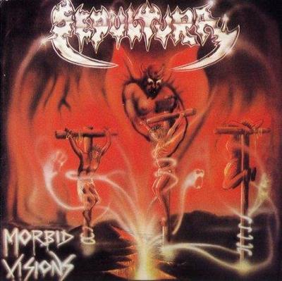 CD SEPULTURA - Morbid visions/Bestial devastation-ep-reedice 2011