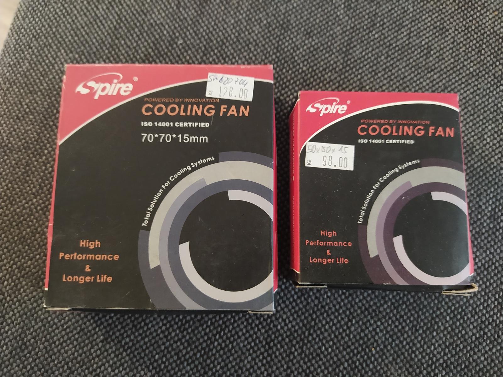 COOLING FAN 2KS VIZ FOTO - Počítače a hry