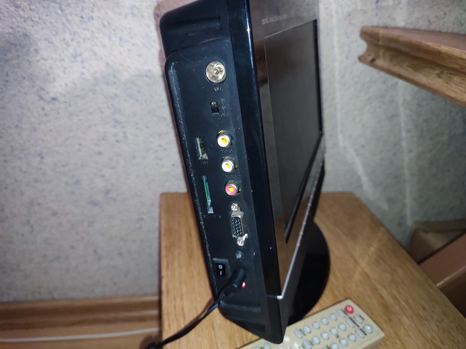 Mini TV Sencor SLT 1055DVDP (DVD, USB, SD) - TV, audio, video