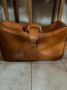 Starý Kožený kufr