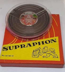 dobový magnetofonový pásek Supraphon