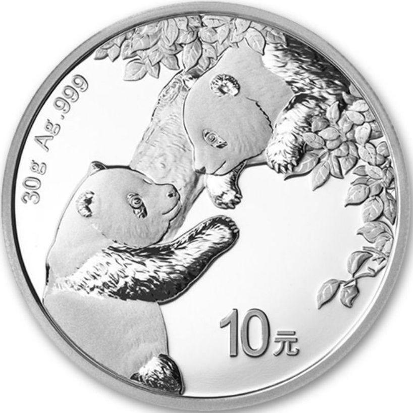 Strieborná minca 30g China Panda 2023 - Numizmatika