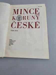 1987☆Mince zemí koruny České 1526-1856☆díl III. + mapa Království Česk