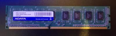RAM ADATA DDR3 2GB 1333MHz AD3U1333C2G9-R