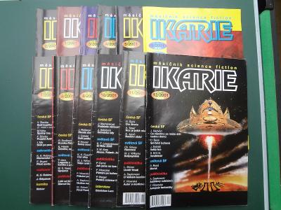 Časopis Ikarie  celý ročník 2001  scifi