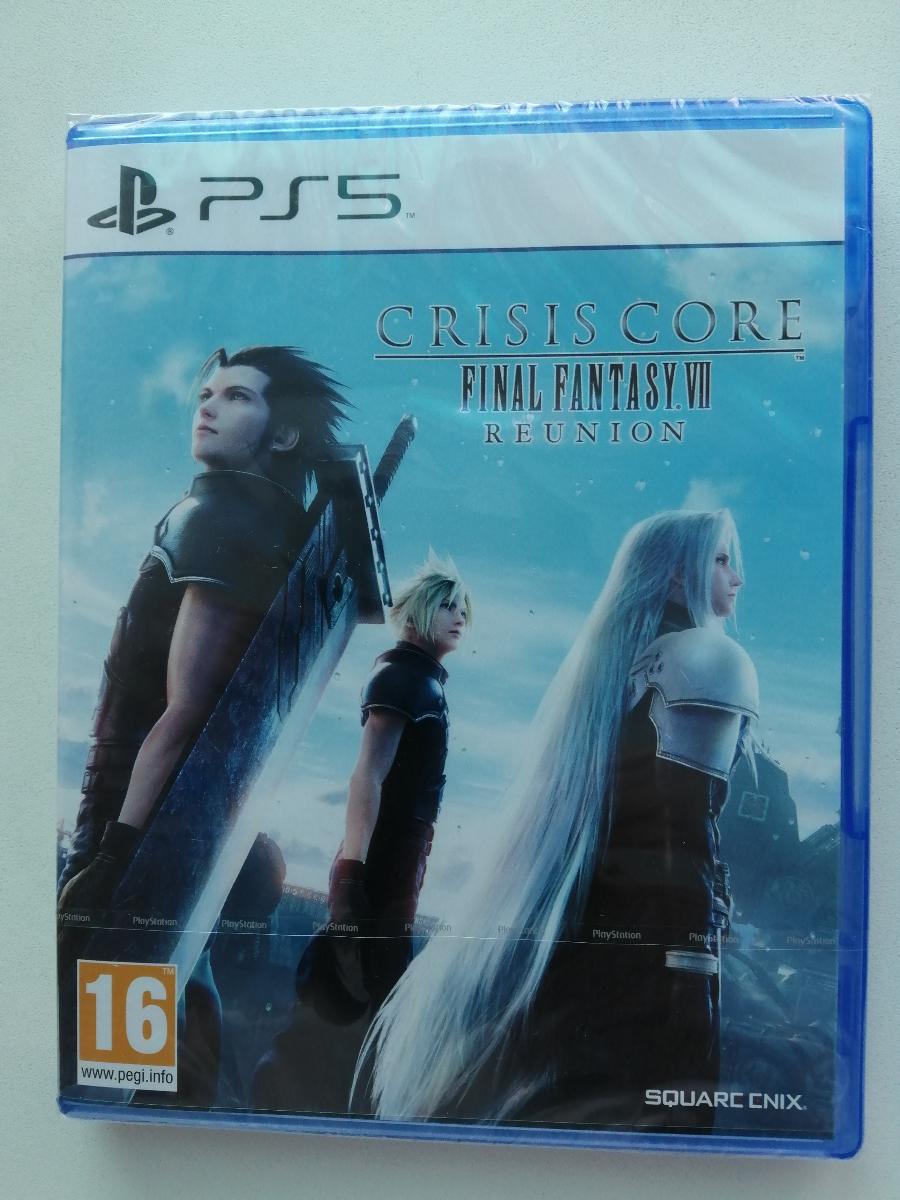 Crisis Core Final Fantasy VII - Reunion PS5 nové nerozbalené - Počítače a hry