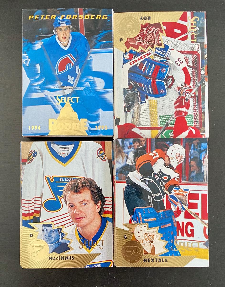 1994-95 Select - kompletný set (1-200) - Hokejové karty