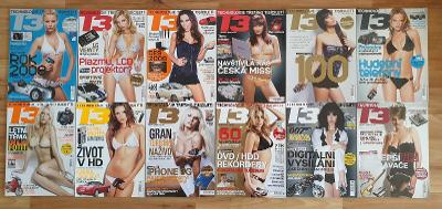T3 Časopisy 22 čísel, komplet Ročník 2008, 4 čísla 2006 a 6 čísel 2007