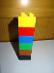 Lego duplo kocka 2x2 nopy - 6 ks - Hračky