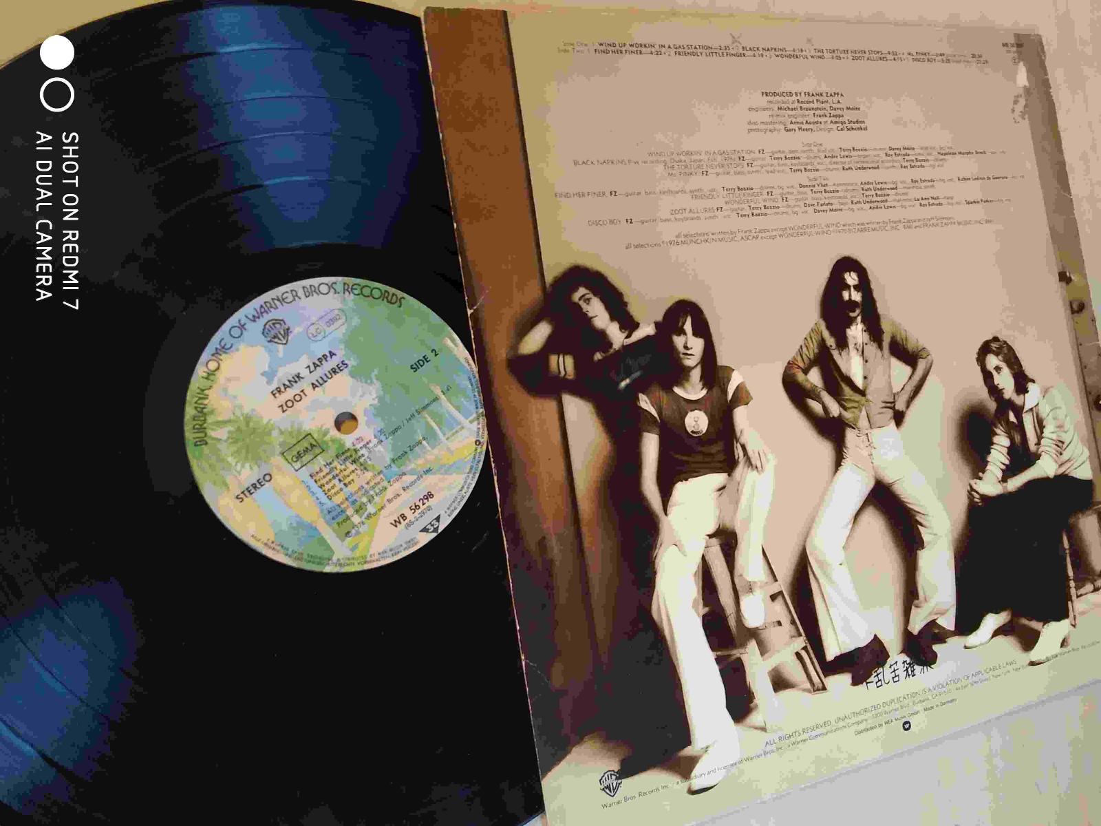 🎸 LP FRANK ZAPPA – Zoot Allures /VG++ 🔴 | Aukro