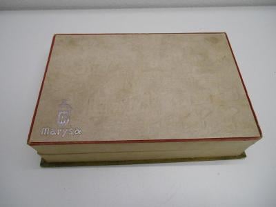 Starý papírová krabice na čokoládu - Maryša